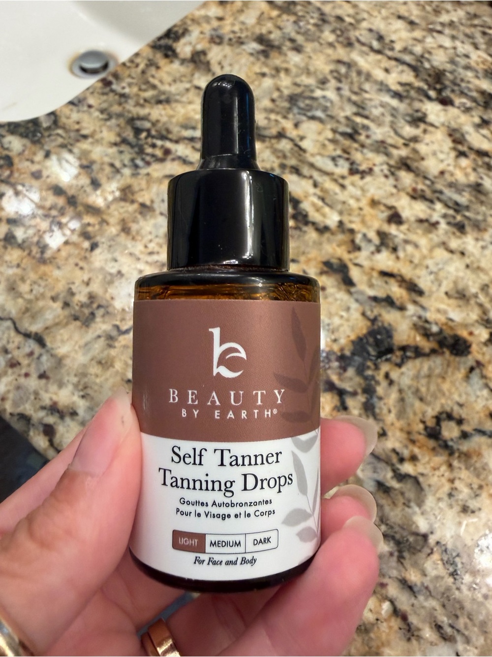 Beauty By Earth Self Tanner Tanning Drops